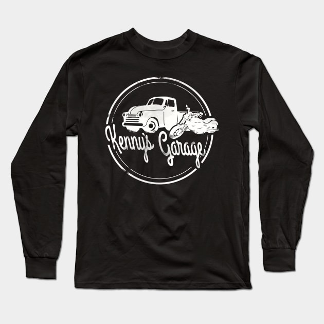 Kenny's Garage Long Sleeve T-Shirt by NimbusNym